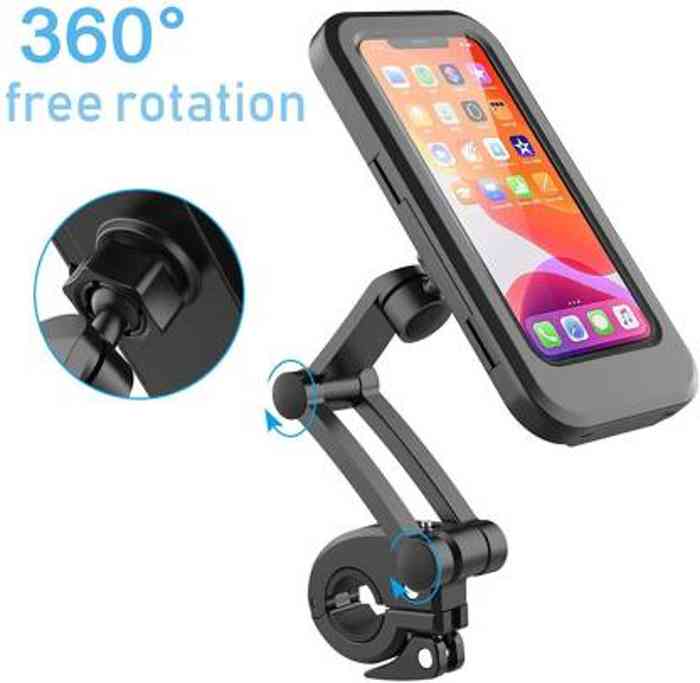 Waterproof Bike Mobile Holder (Black)